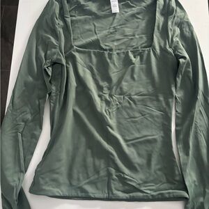 90 Degree By Reflex Sage Long Sleeve Top